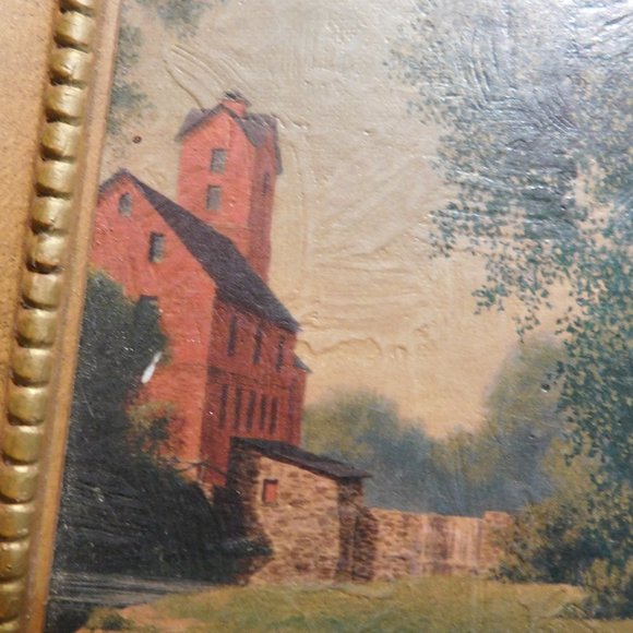 TURNER WALL ACCESSORY PAUL DETLEFSEN THE BIG MOMENT FRAMED PRINT VINTAGE - Picture 6 of 10